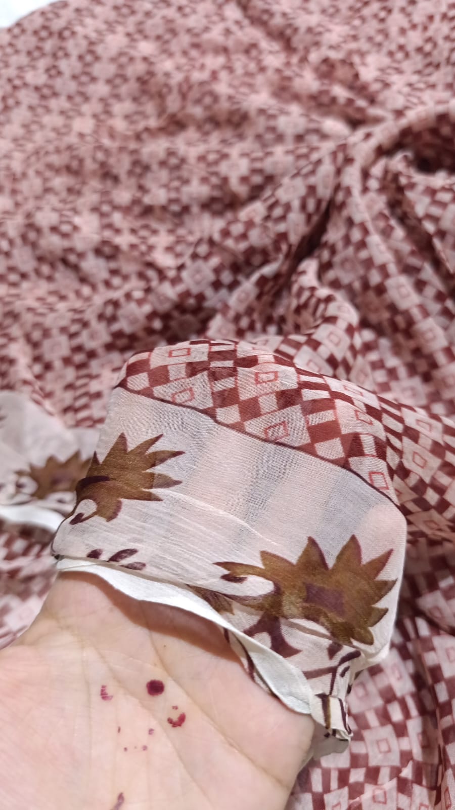 Zarashah jahan bamber shiffon dupatta