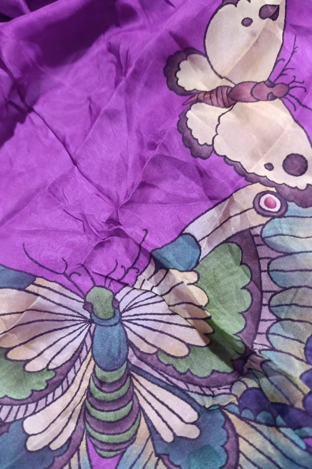 Zarashah jahan printed silk dupatta