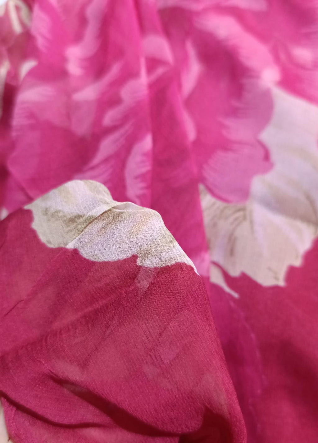 Zarashah jahan printed bamber shiffon dupatta