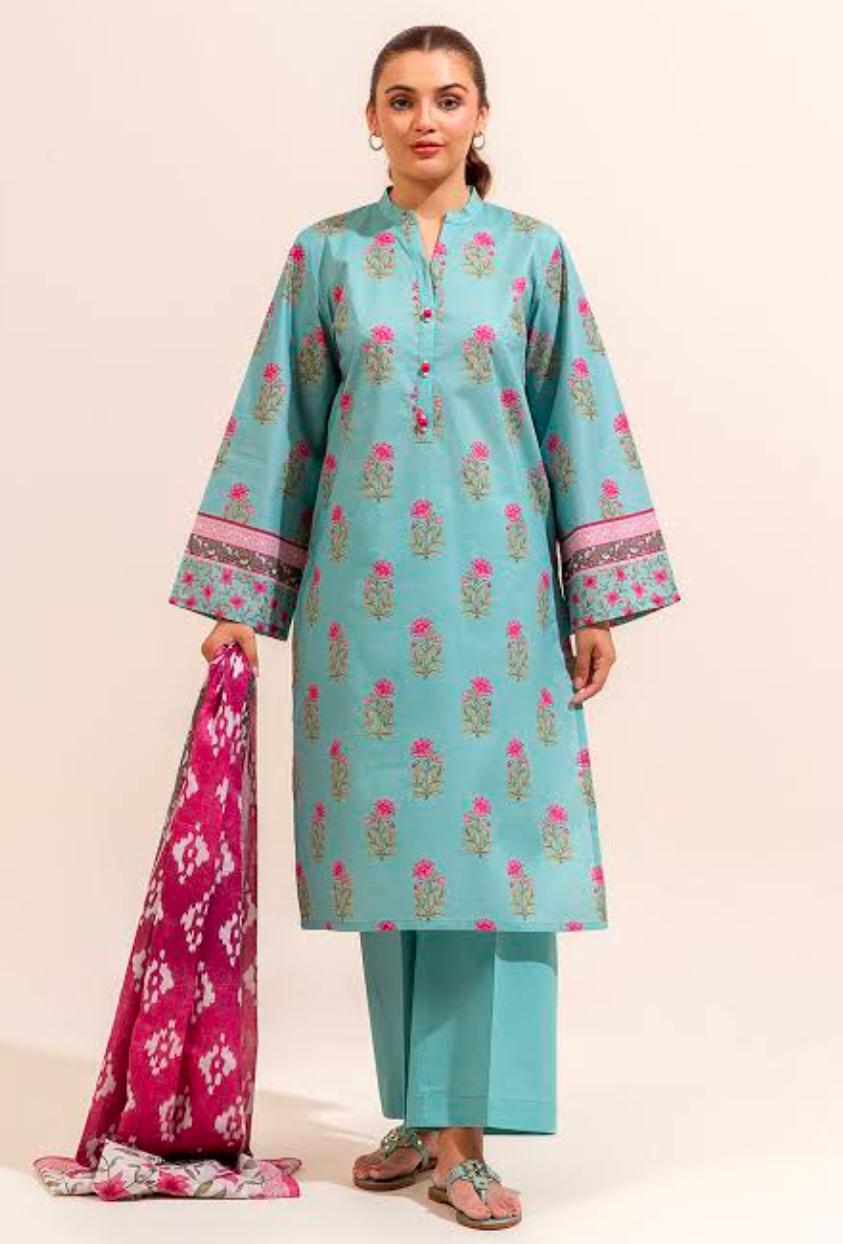 Beechtree lawn printed 3pc unstitched