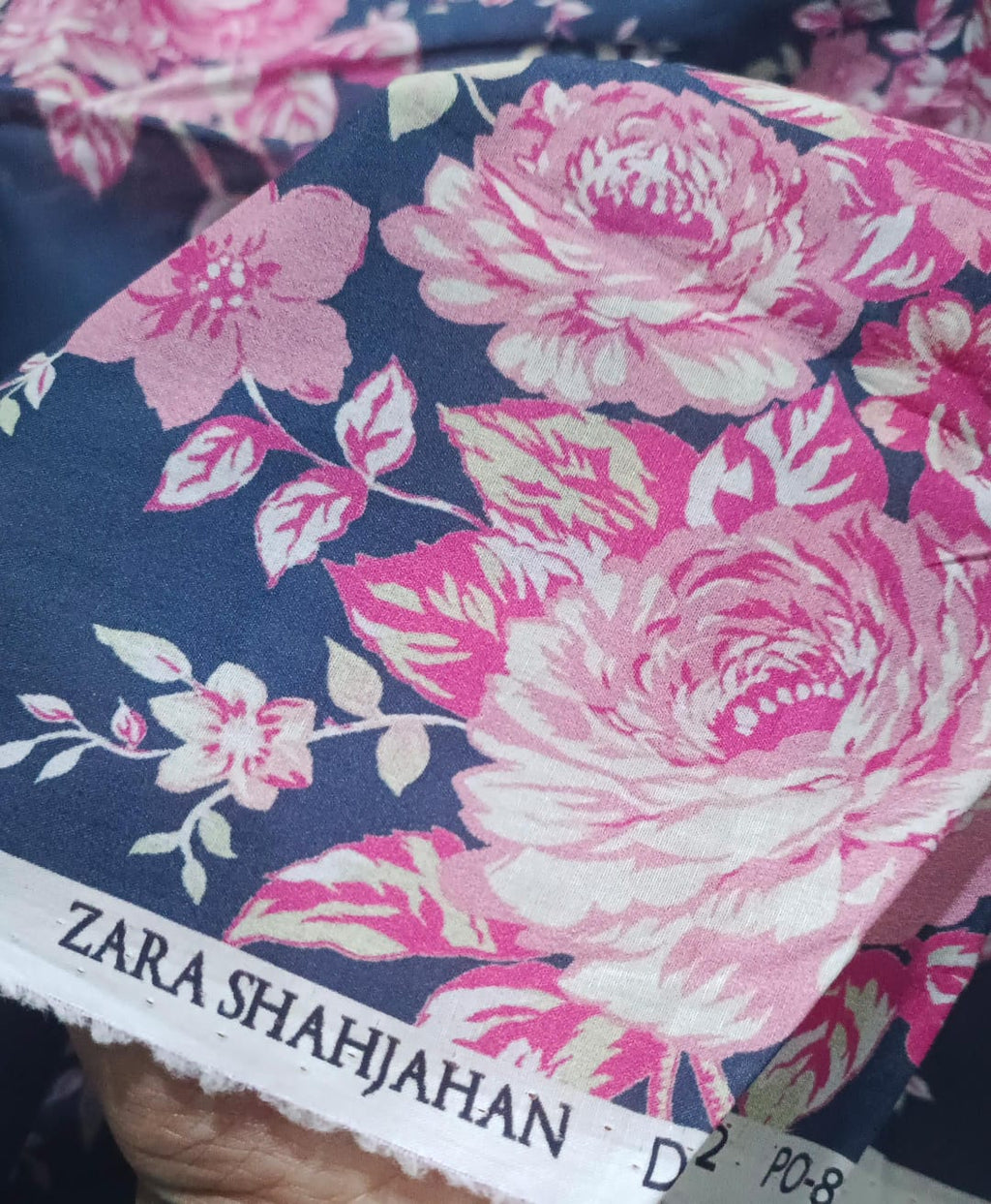 Zarashahjahan lawn printed shirt