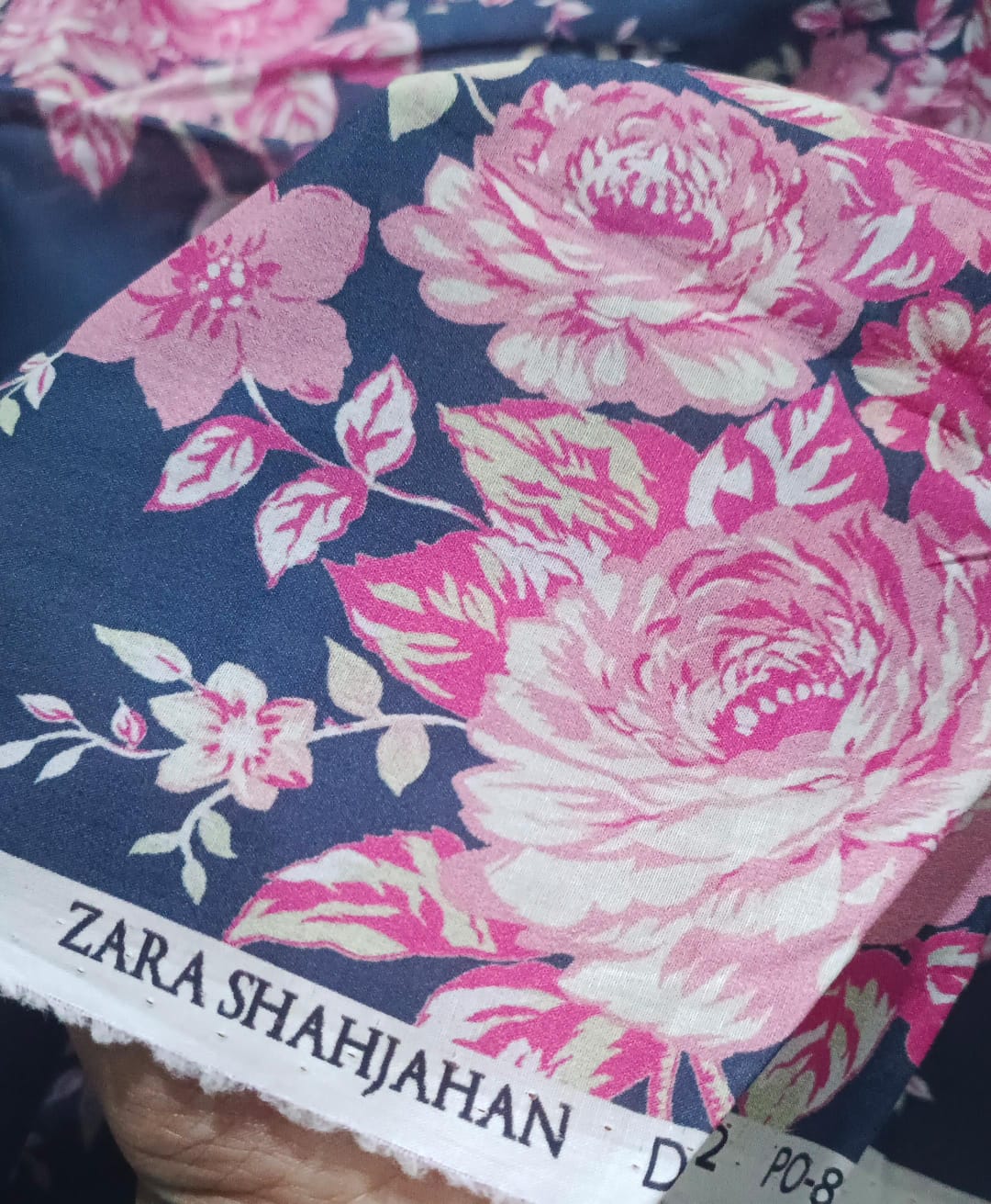 Zarashahjahan lawn printed shirt
