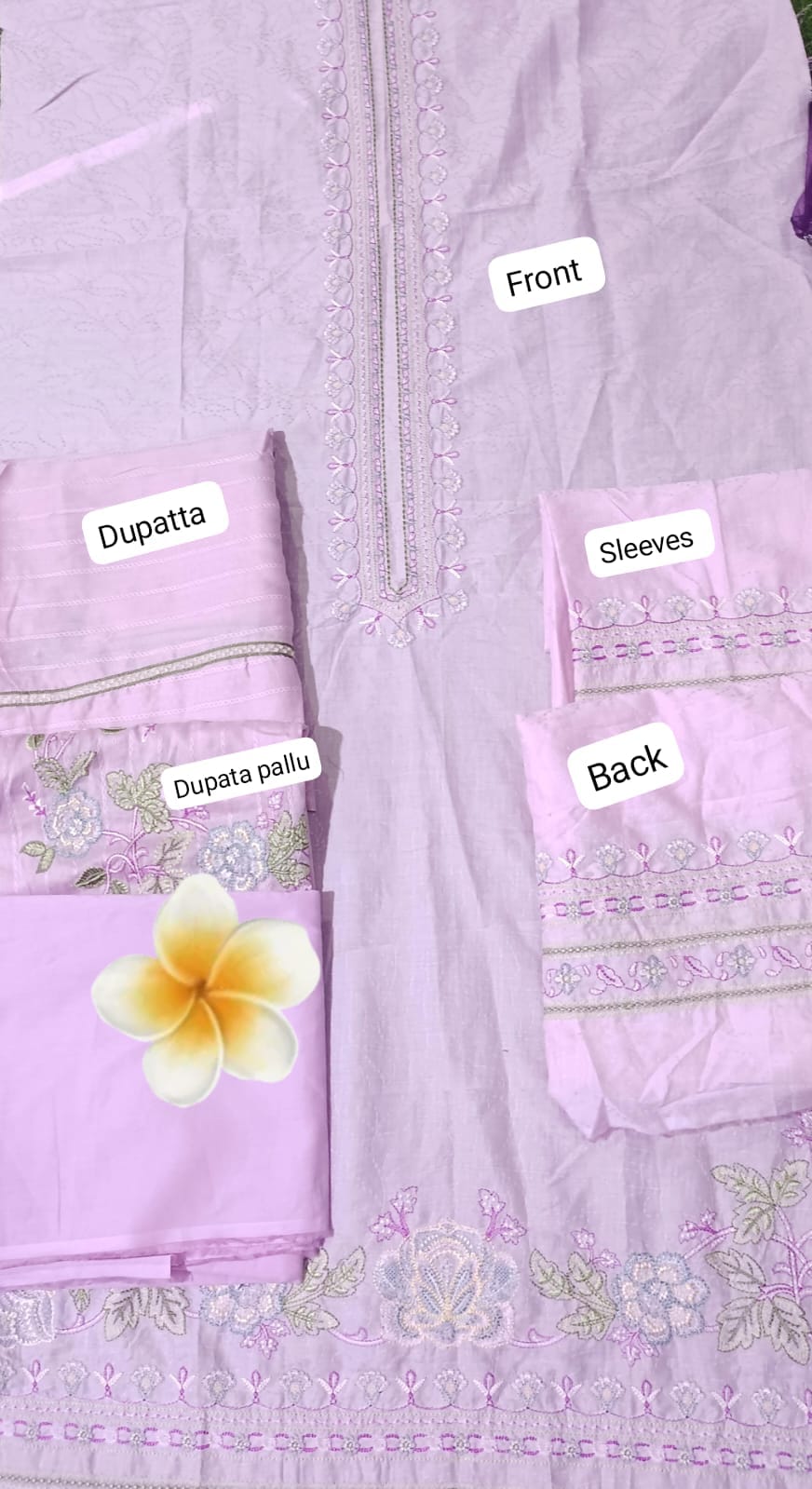 Zarashah jahan self print lawn 2pc