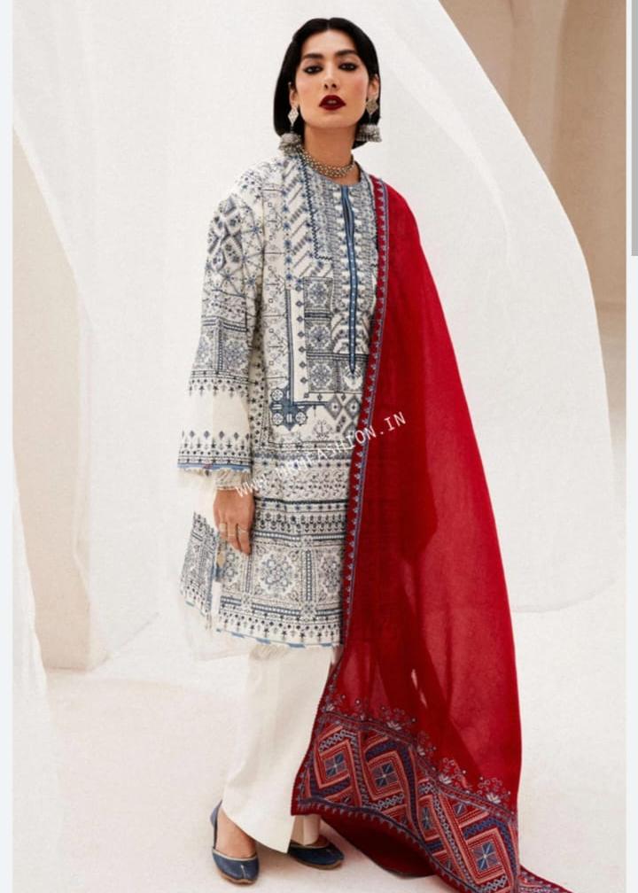 Zarashahjhan emb lawn 2pc