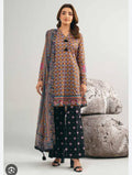 Nishat printed lawn 3pc unstitched