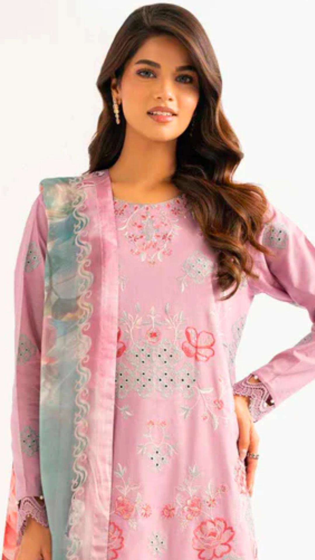 Nishat Camric emb 3pc unstitched