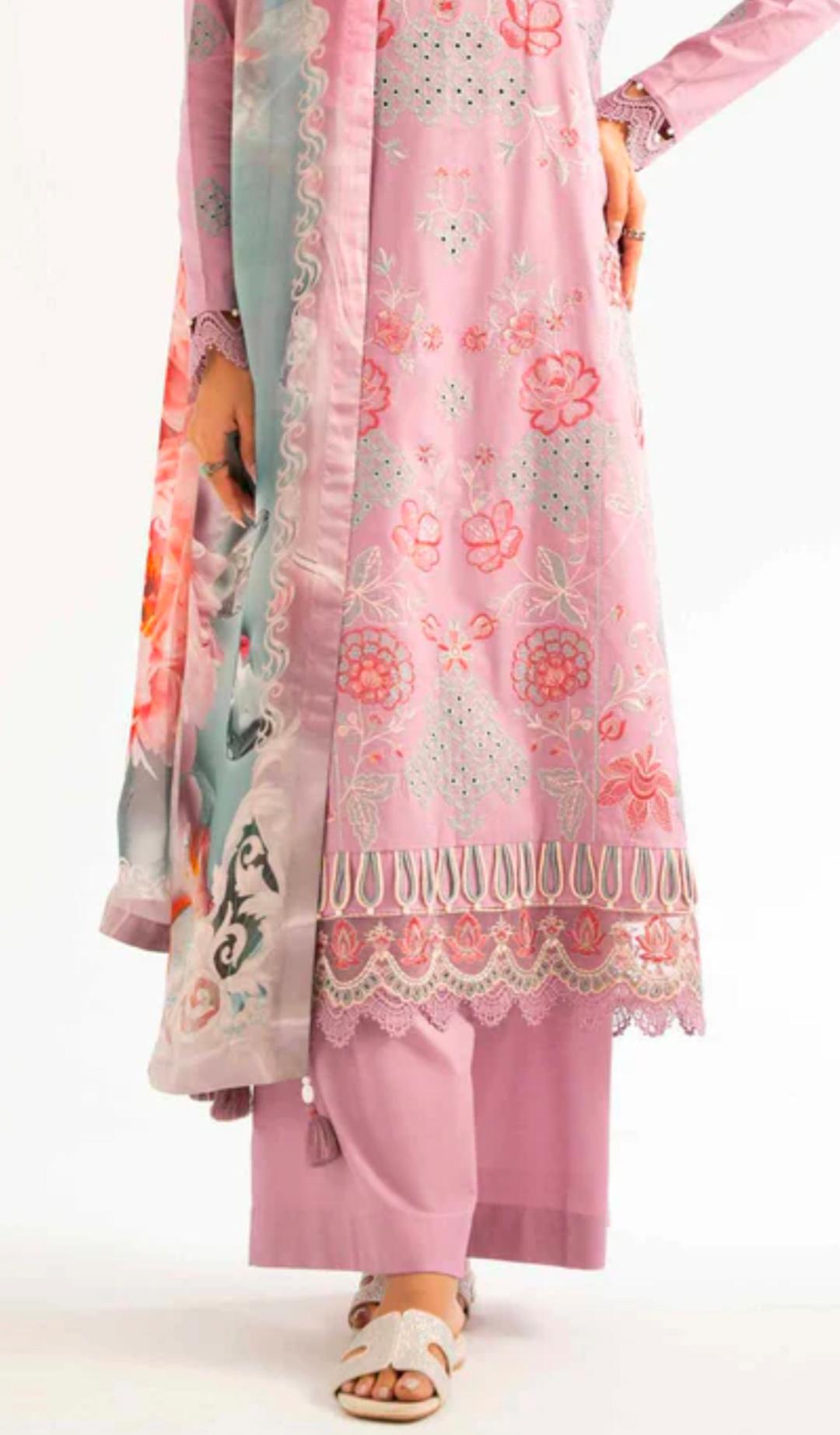 Nishat Camric emb 3pc unstitched