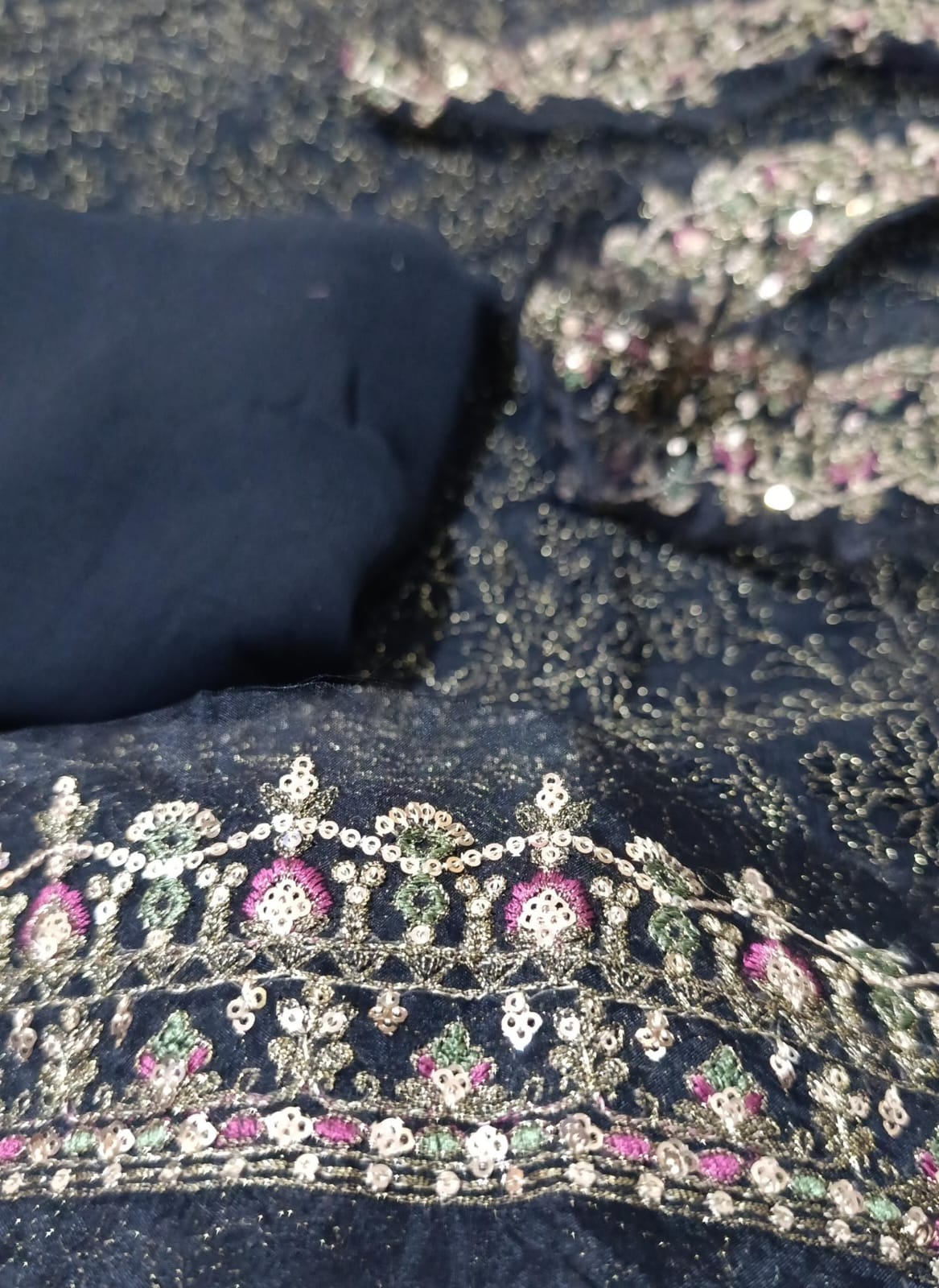 NOOREH FANCY TILLAH EMB CHIFFON 2PC UNSTITCHED