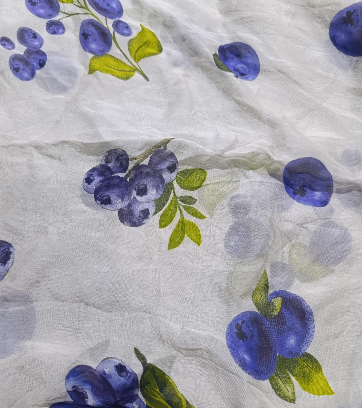 Hussain rehar printed silk dupatta