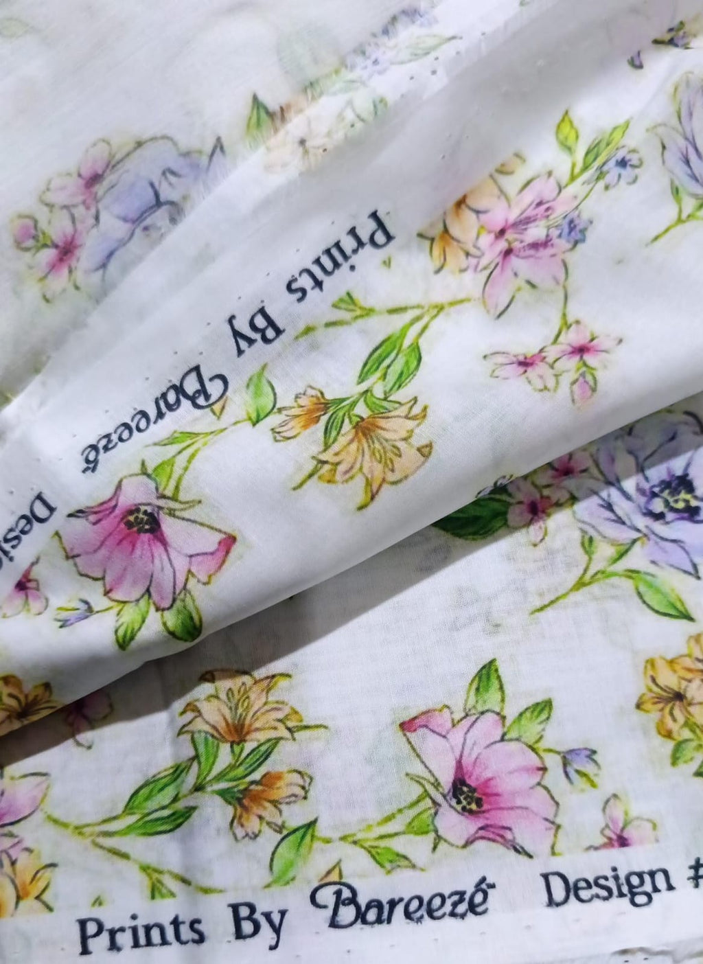 Bareeze lawn printed 3pc unstitched