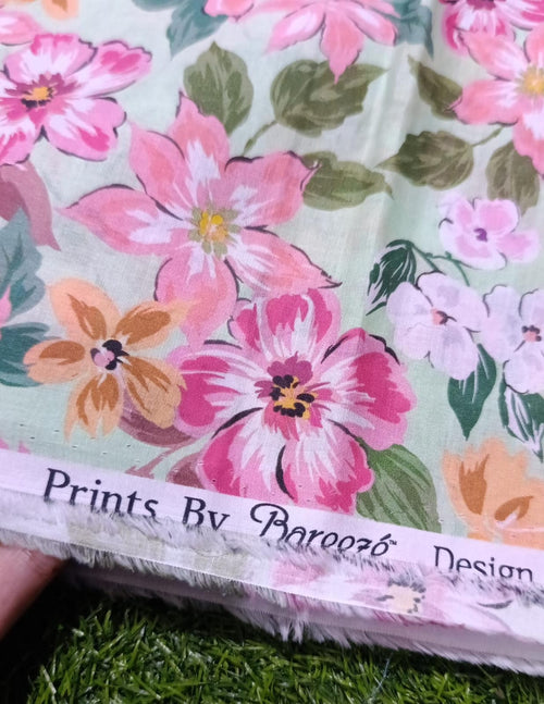 Bareeze lawn printed 3pc unstitched