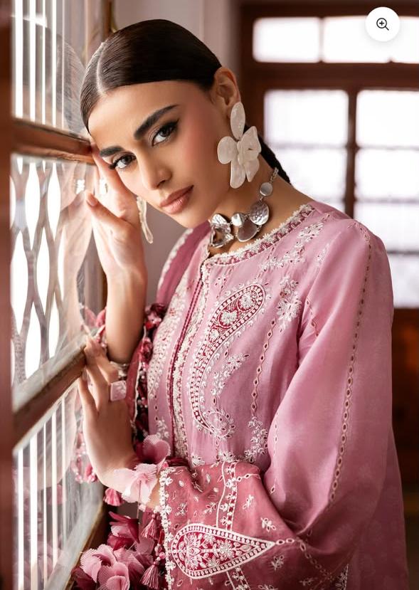 JAZMIN EMB LUXURY LAWN SL26-D08