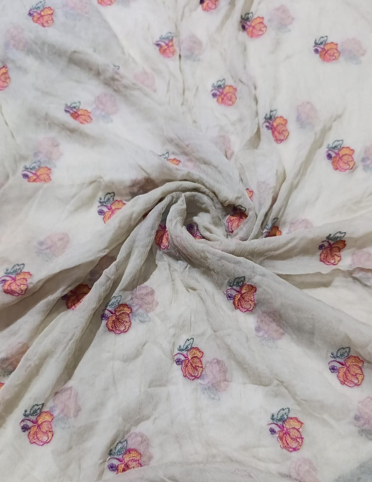 Bareeze emb chiffon dupatta