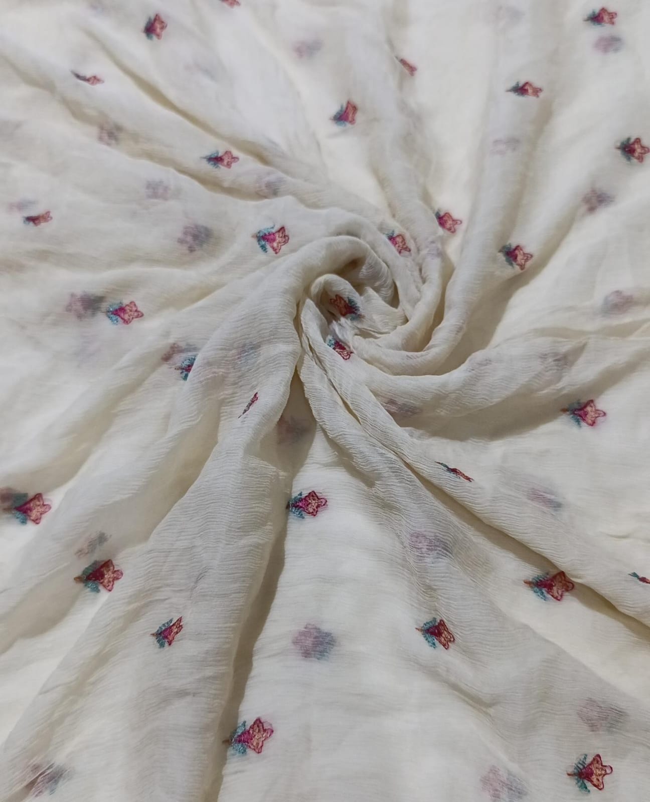 Bareeze emb chiffon dupatta