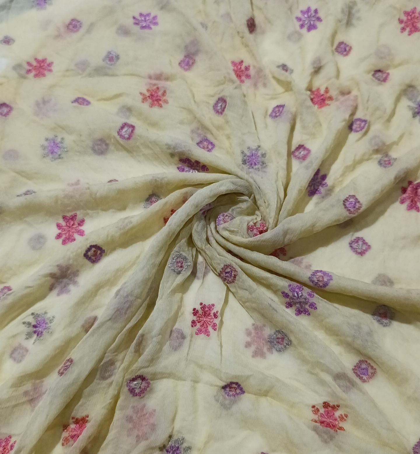 Bareeze emb chiffon dupatta