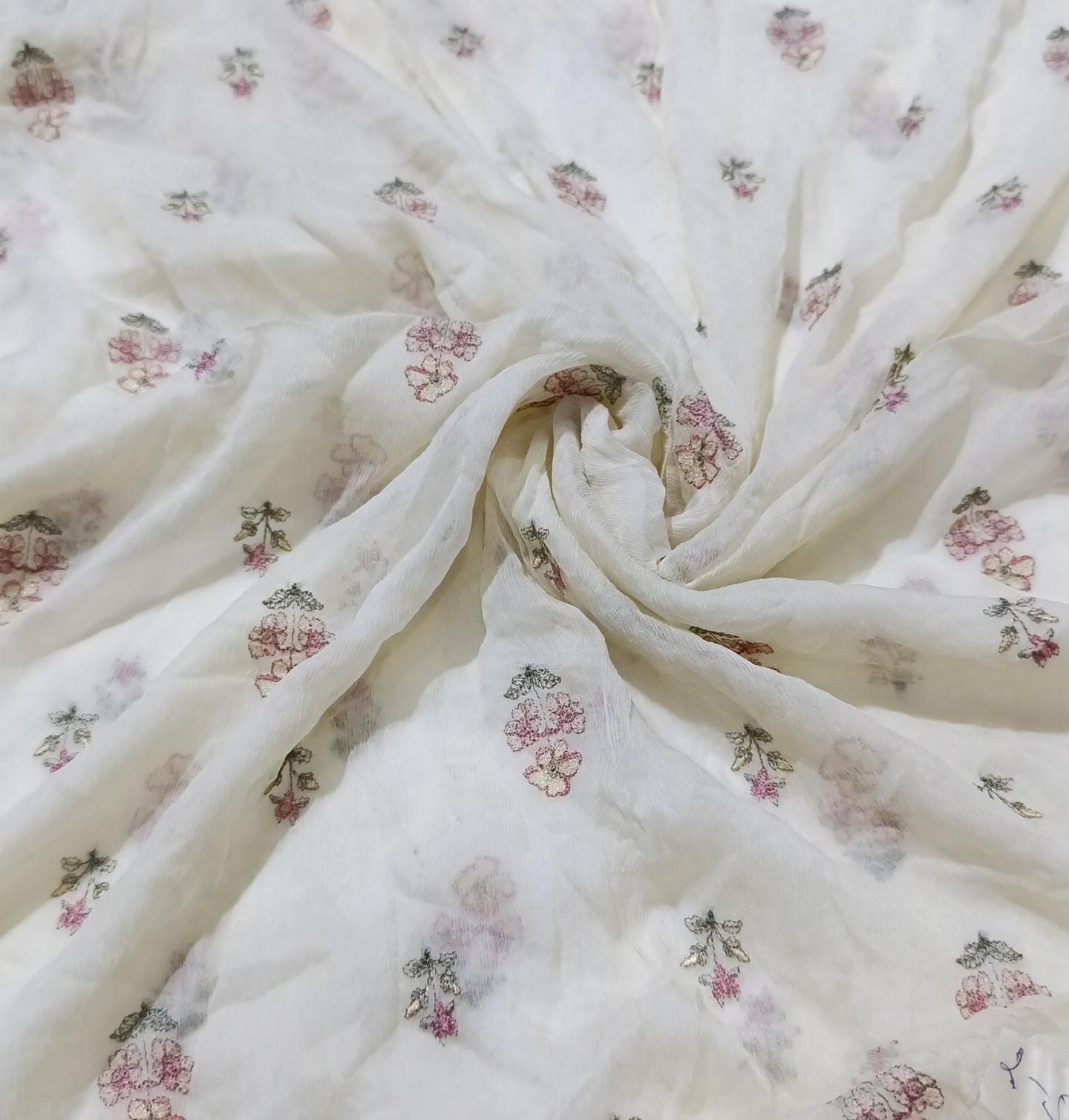 Bareeze emb chiffon dupatta