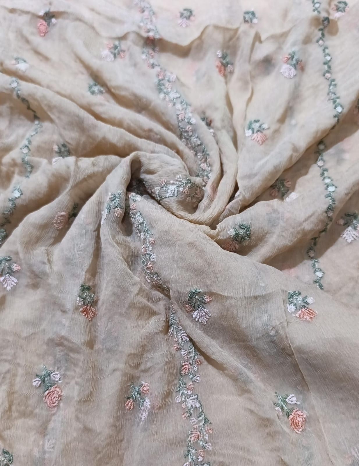 Bareeze emb chiffon dupatta