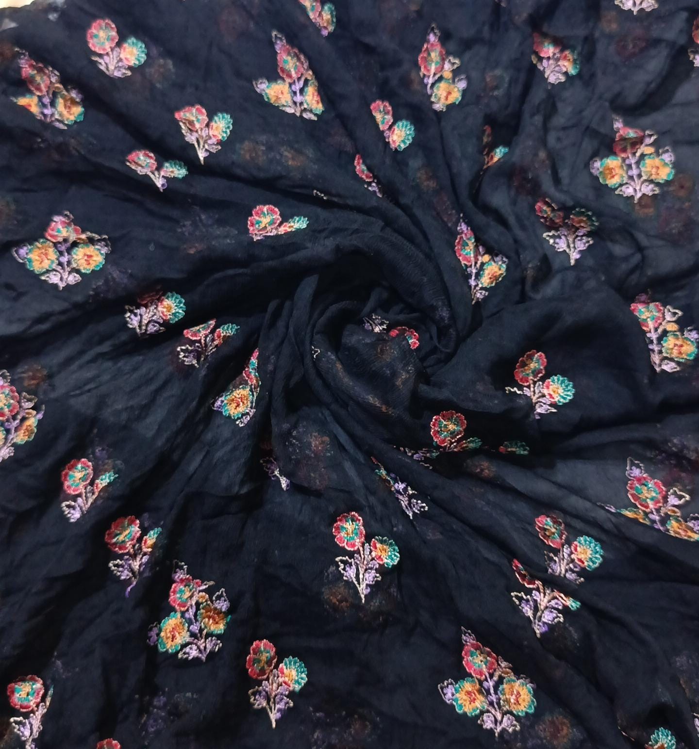 Bareeze emb chiffon dupatta