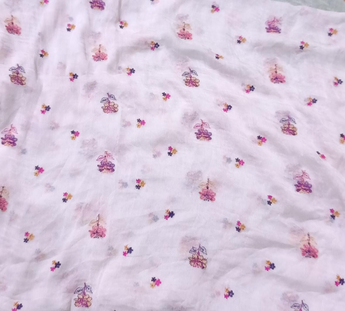 Bareeze Emb Chiffon Dupatta