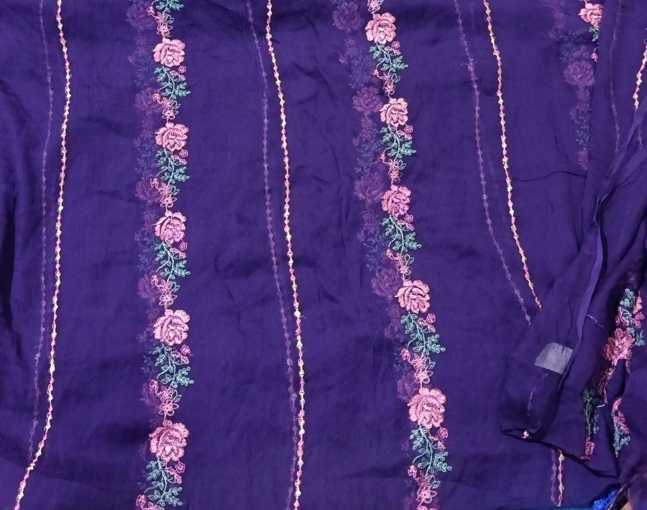 Bareeze Emb Chiffon Dupatta