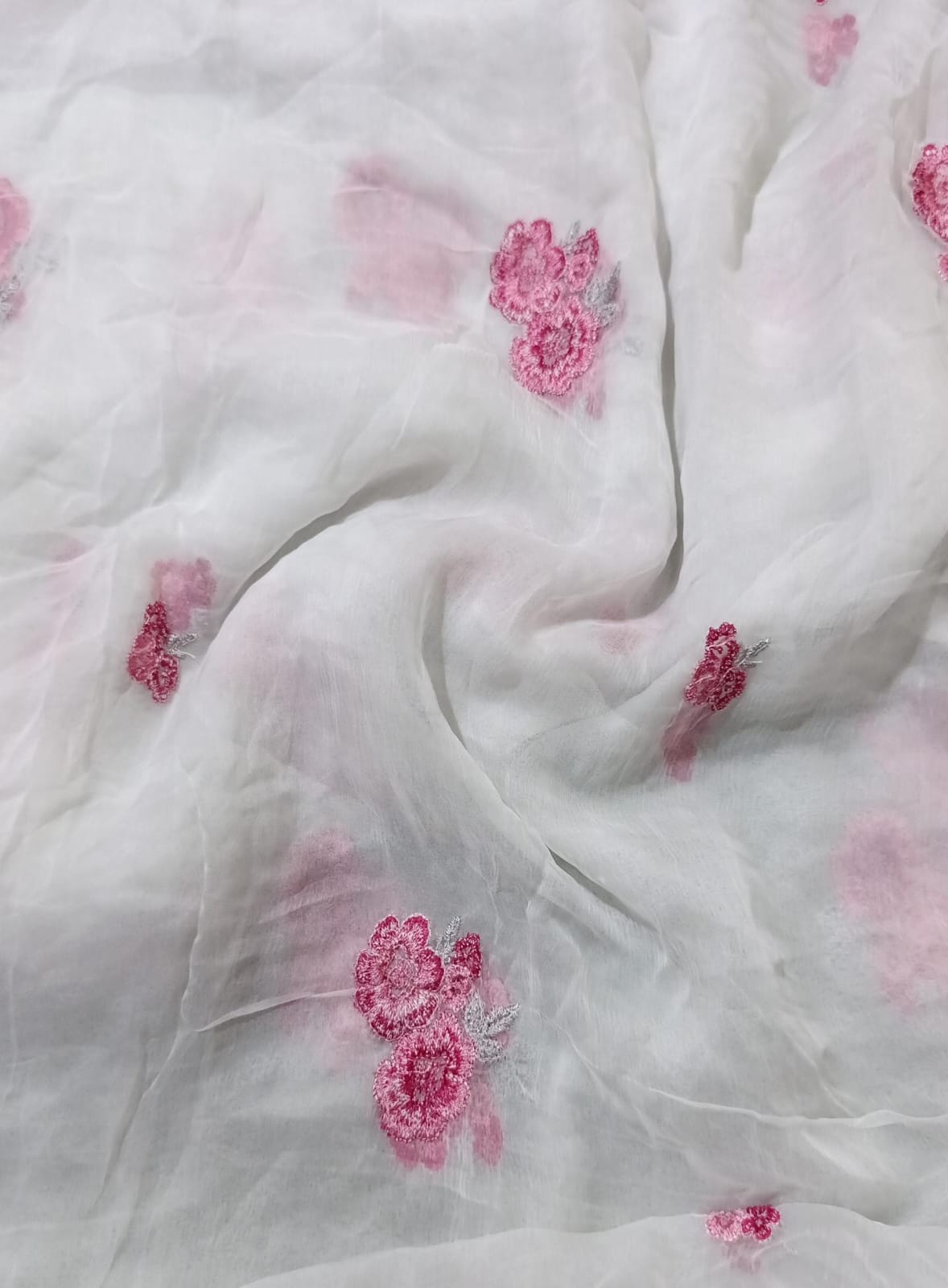 Bareeze Emb Chiffon Dupatta