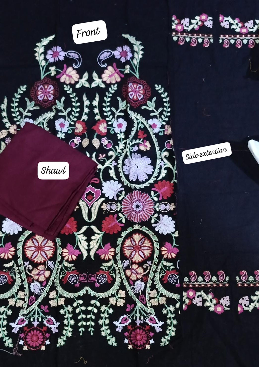 WINTER Zarashajhan emb khaddar 2PC