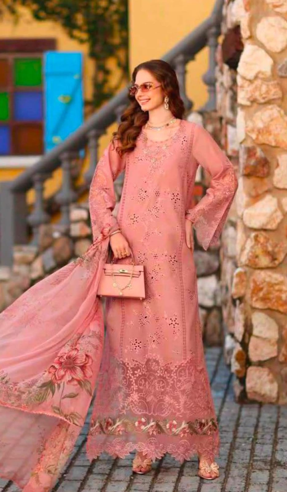 Noor by Sadia Asad emb luxury lawn 3p