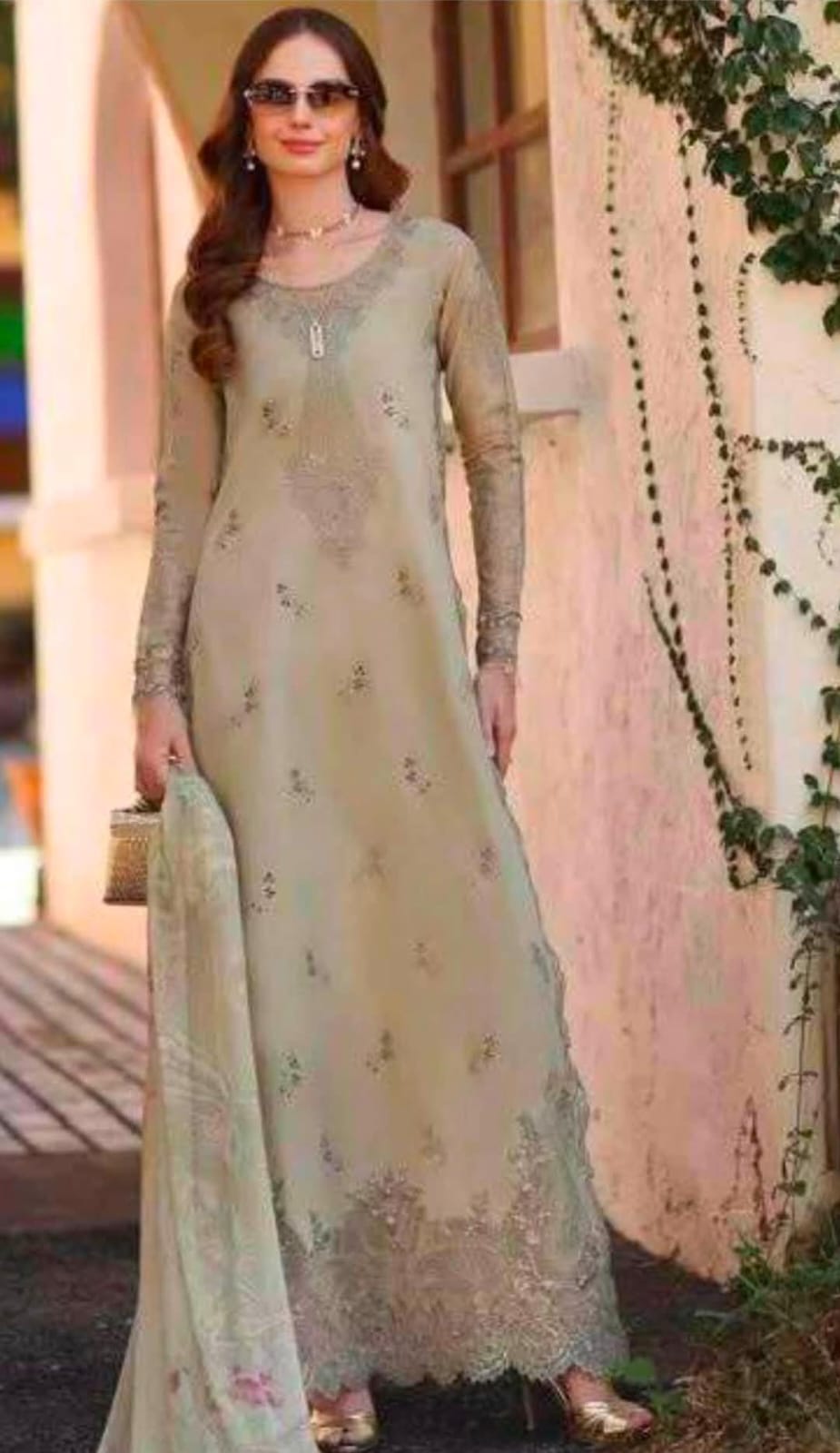 Noor by Sadia Asad emb luxury lawn 3pc