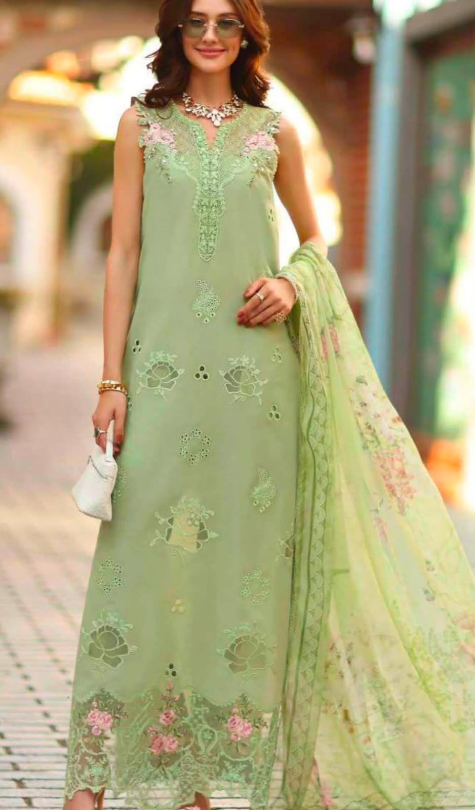 Noor by Sadia Asad emb luxury lawn 3pc