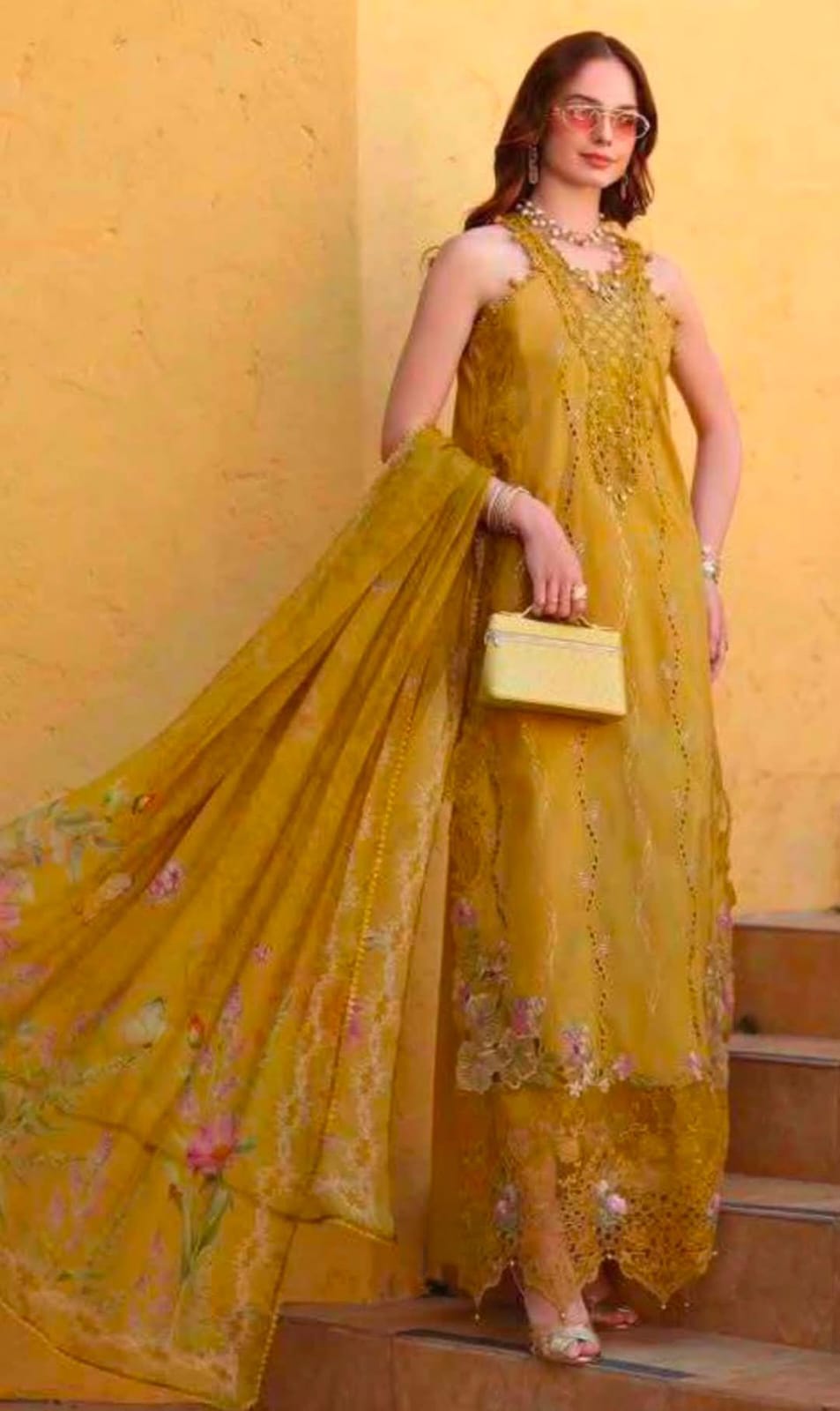 Noor by Sadia Asad emb luxury lawn 3pc