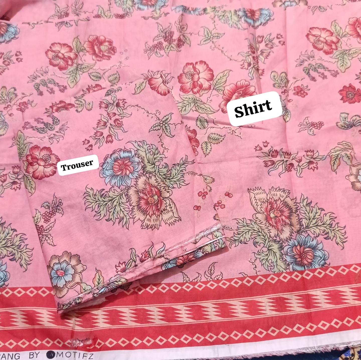 MOTIFZ LAWN PRINTED 2PC
