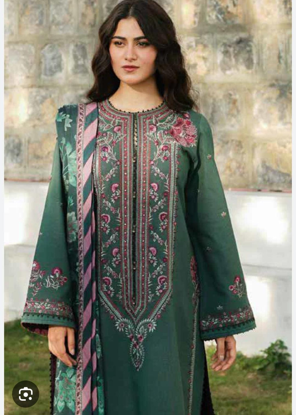 COCO  by Zarashahjhan winter khaddar 3pc leftover