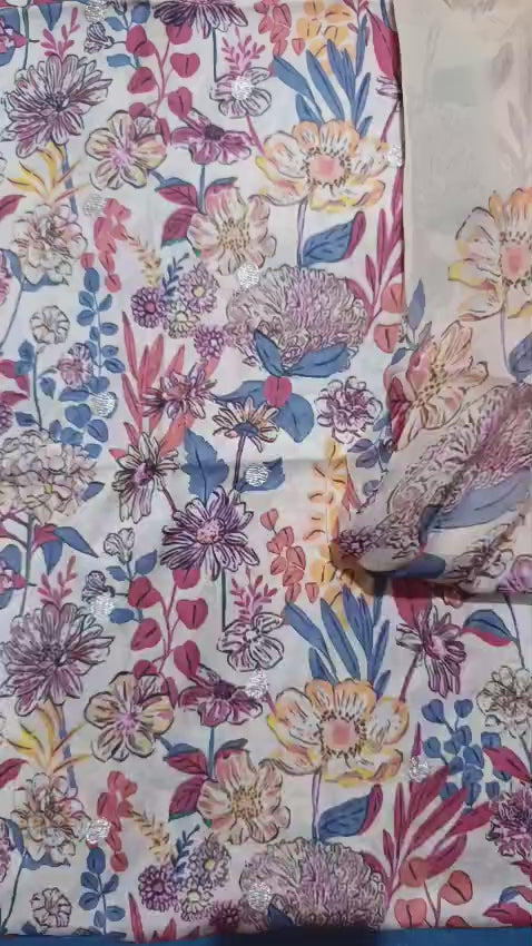 UNSTITCHED SUIT BY BAREEZE