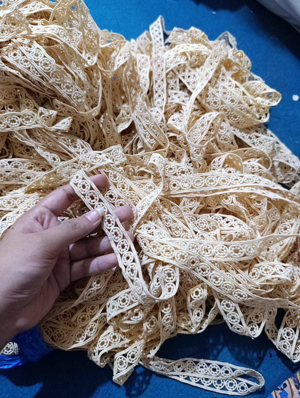 Kanwal Malik diyable laces per yard