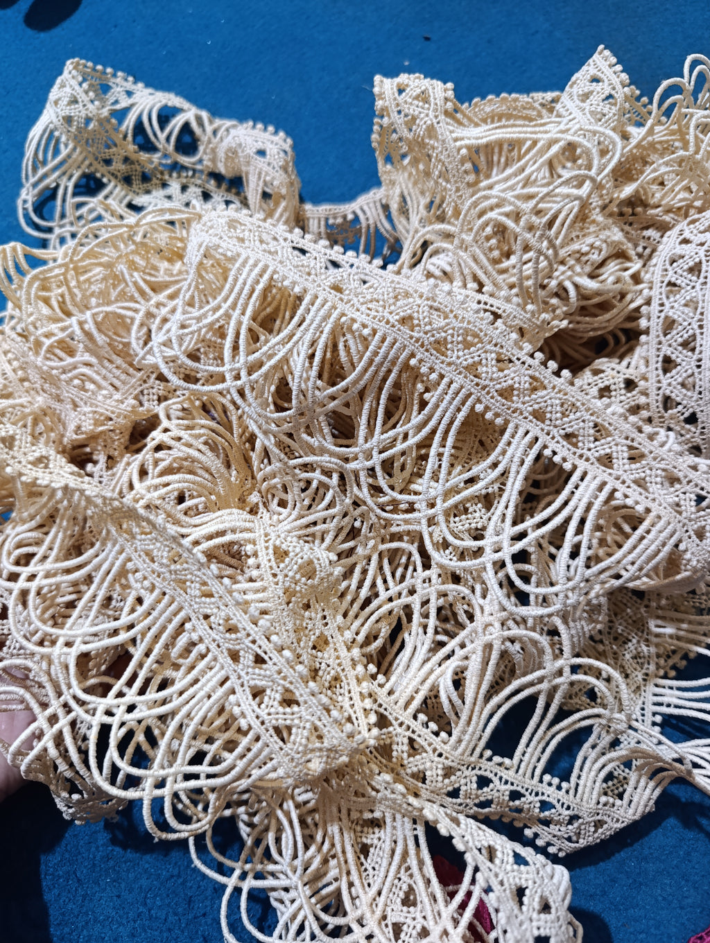 Kanwal Malik diyable laces per yard