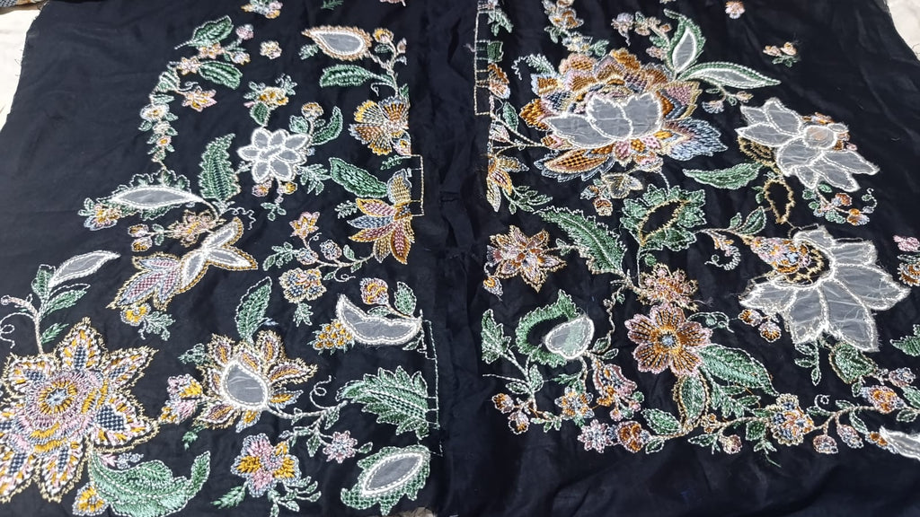 Hussain rehar lawn Emb shirt