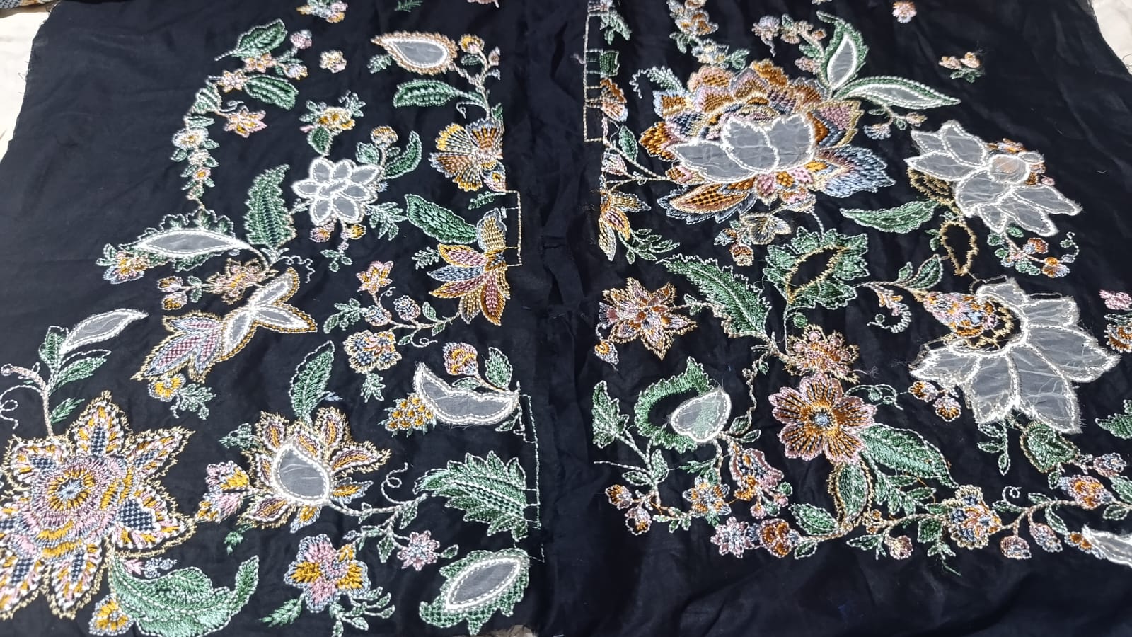 Hussain rehar lawn Emb shirt