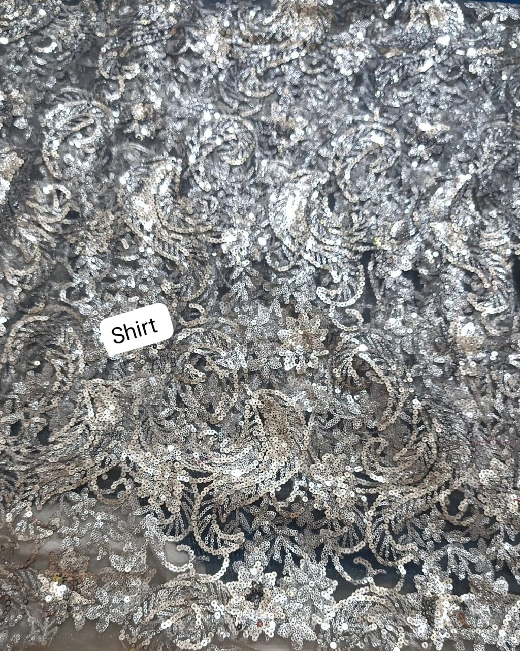 Thread and motivz fancy net shirt