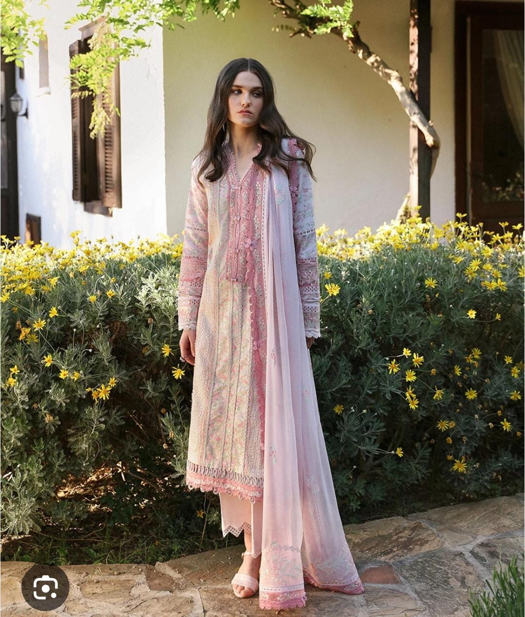 Republic lawn printed 3pc