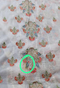 Bareeze Emb chiffon dupatta with stain