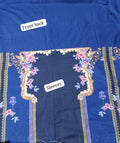 Branded khaddar printed shirt