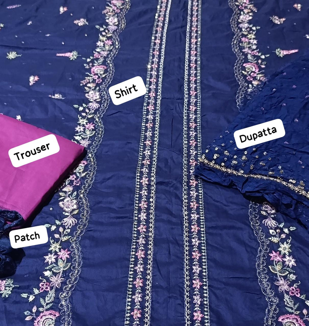 Batik emb lawn 3pc