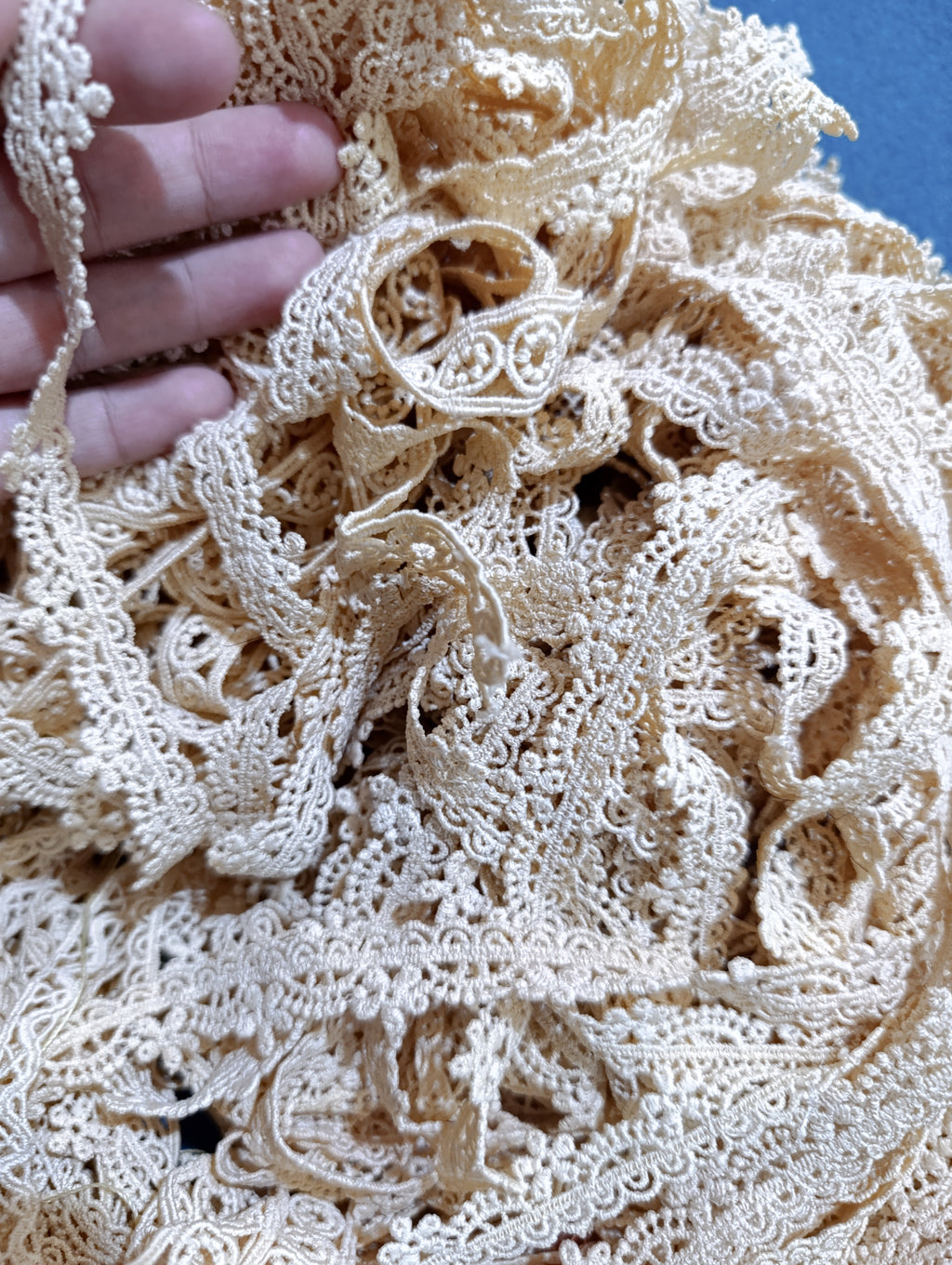 Kanwal Malik diyable laces per yard