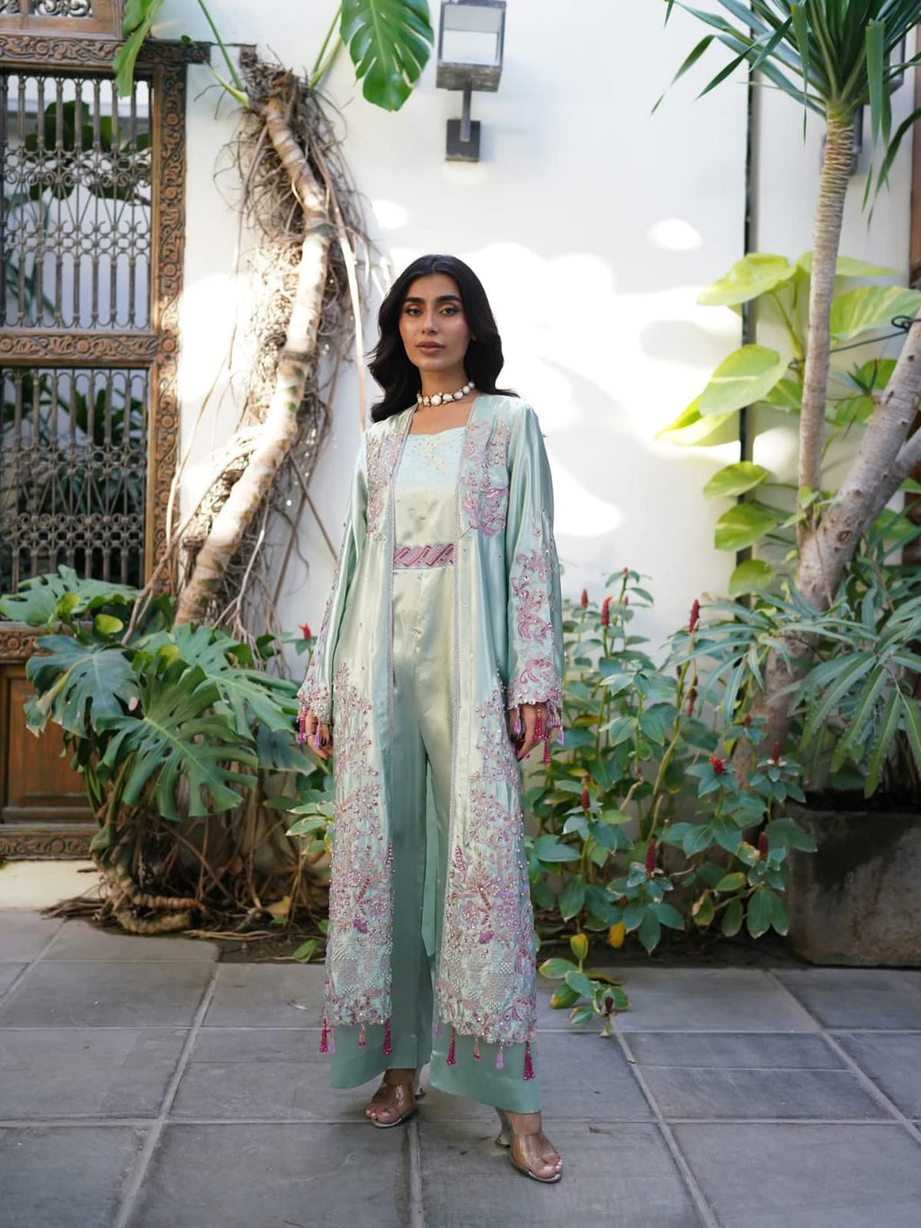 IRA international brand silk formal 2pc