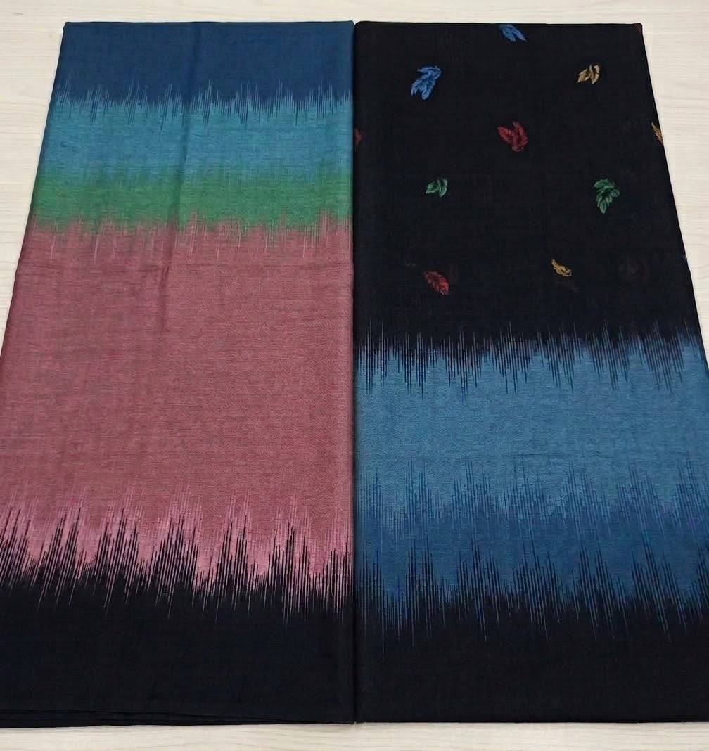Baroque acrylic printed shawl