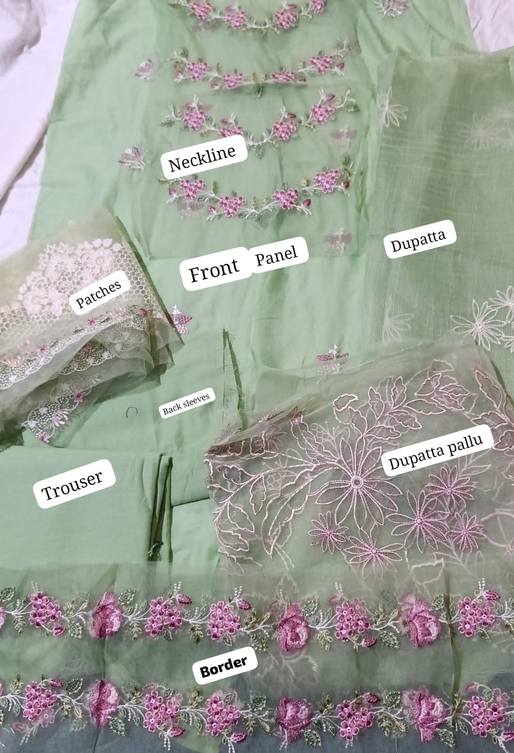 Republic woman lawn emb 3pc