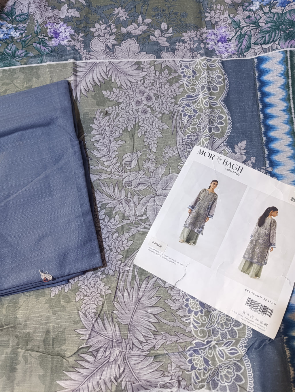 Morbagh by beechtree winter khaddar printed 2pc