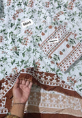 Alkaram winter printed linen 2pc