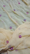 Bareeze embroidered chiffon dupatta