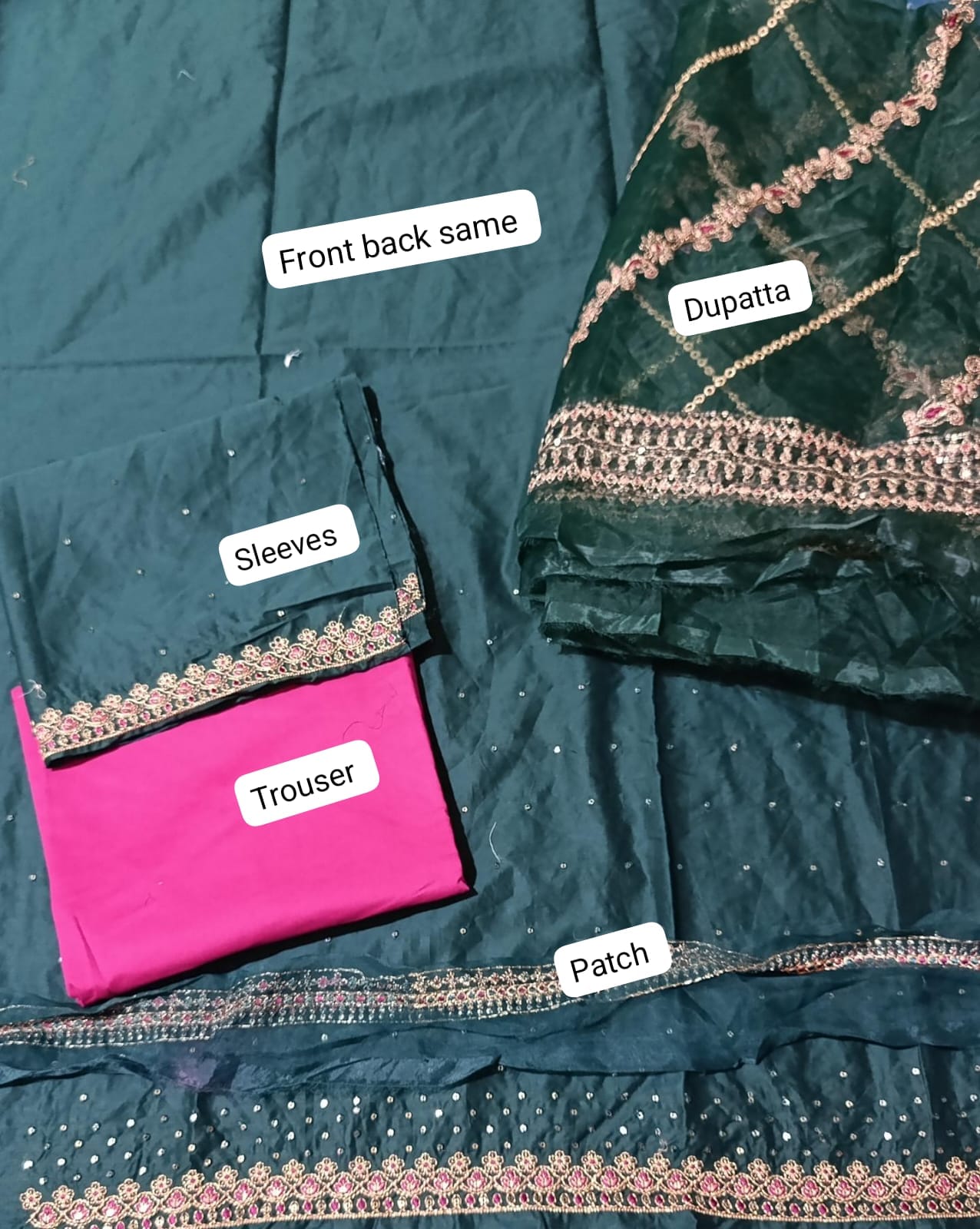 Batik emb lawn 3pc